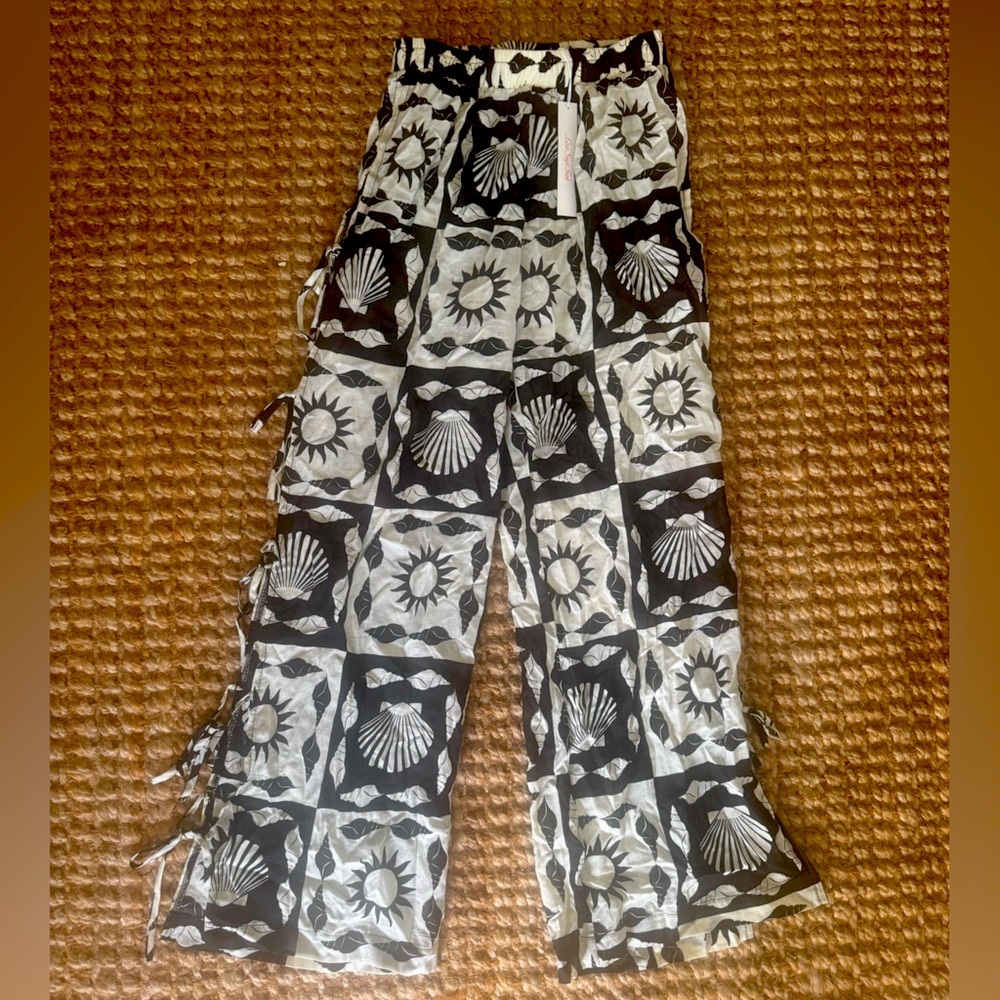 Lisa Says Gah! Side Tie Evelyn Pant NWT